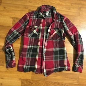 Med RVCA flannel